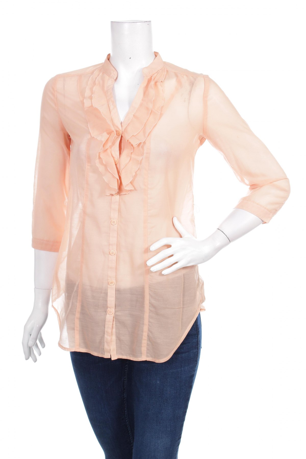 Γυναικείο πουκάμισο Forever 21, Μέγεθος S, Χρώμα Πορτοκαλί, Τιμή 13,61 €