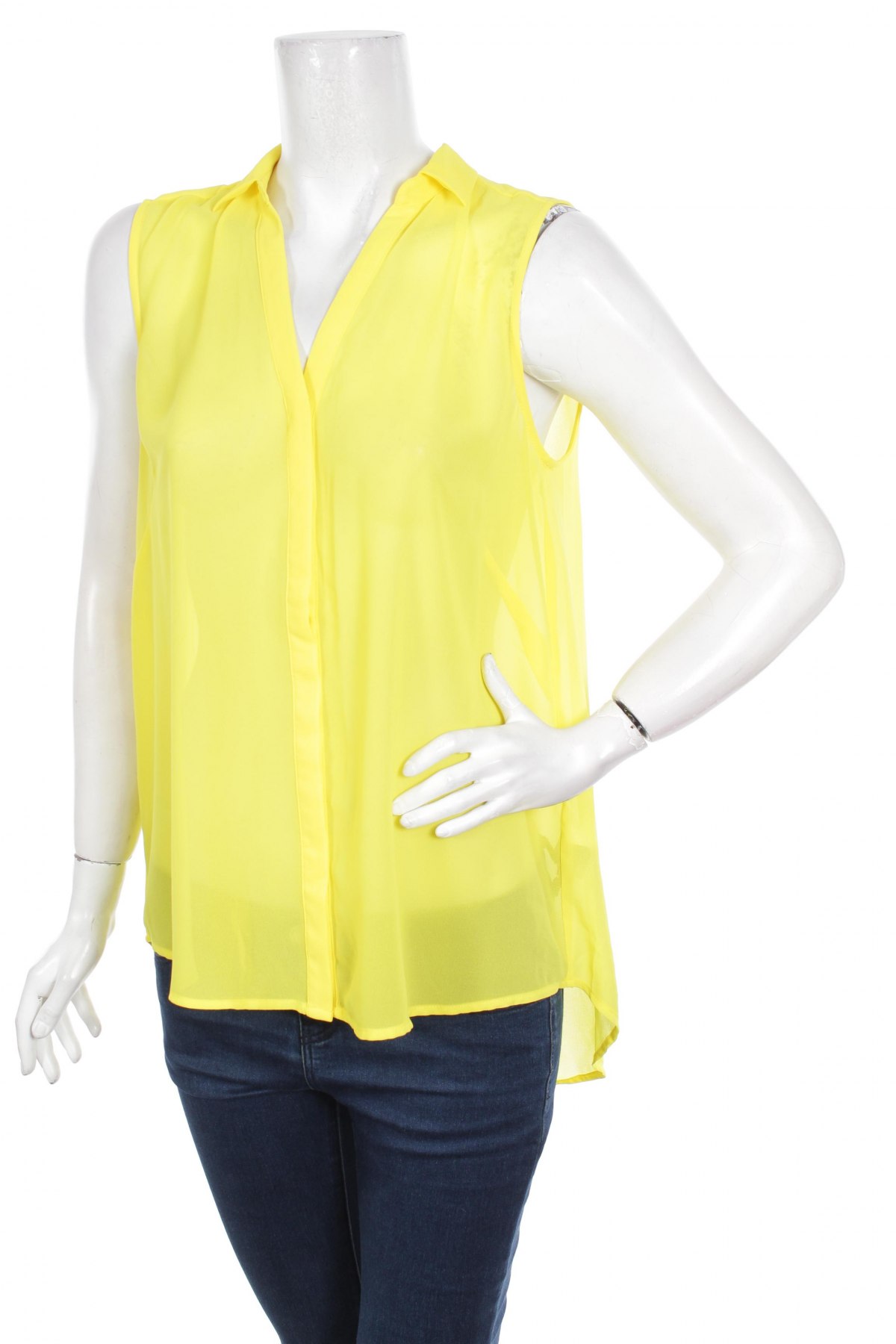 Γυναικείο πουκάμισο H&M, Μέγεθος M, Χρώμα Κίτρινο, Τιμή 15,42 €