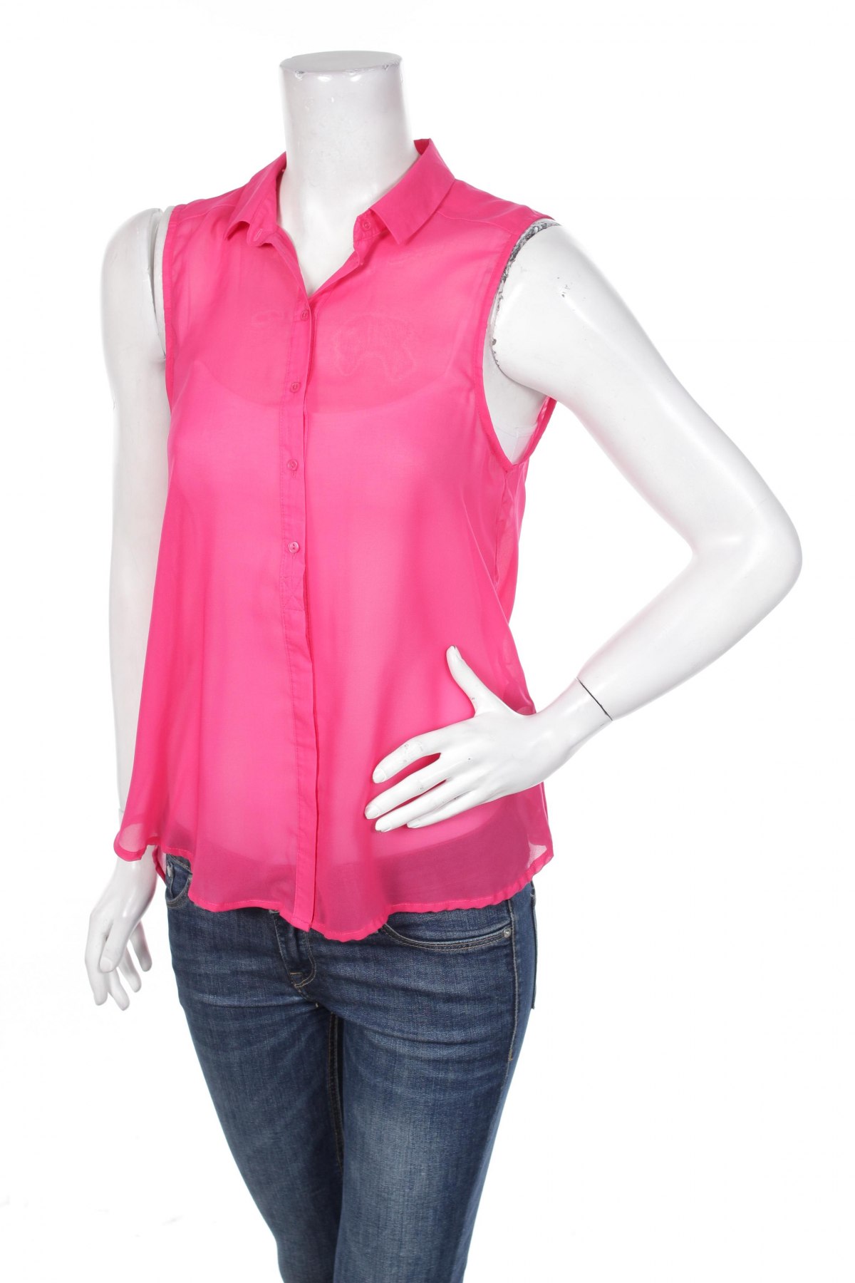 Γυναικείο πουκάμισο H&M, Μέγεθος S, Χρώμα Ρόζ , Τιμή 11,75 €