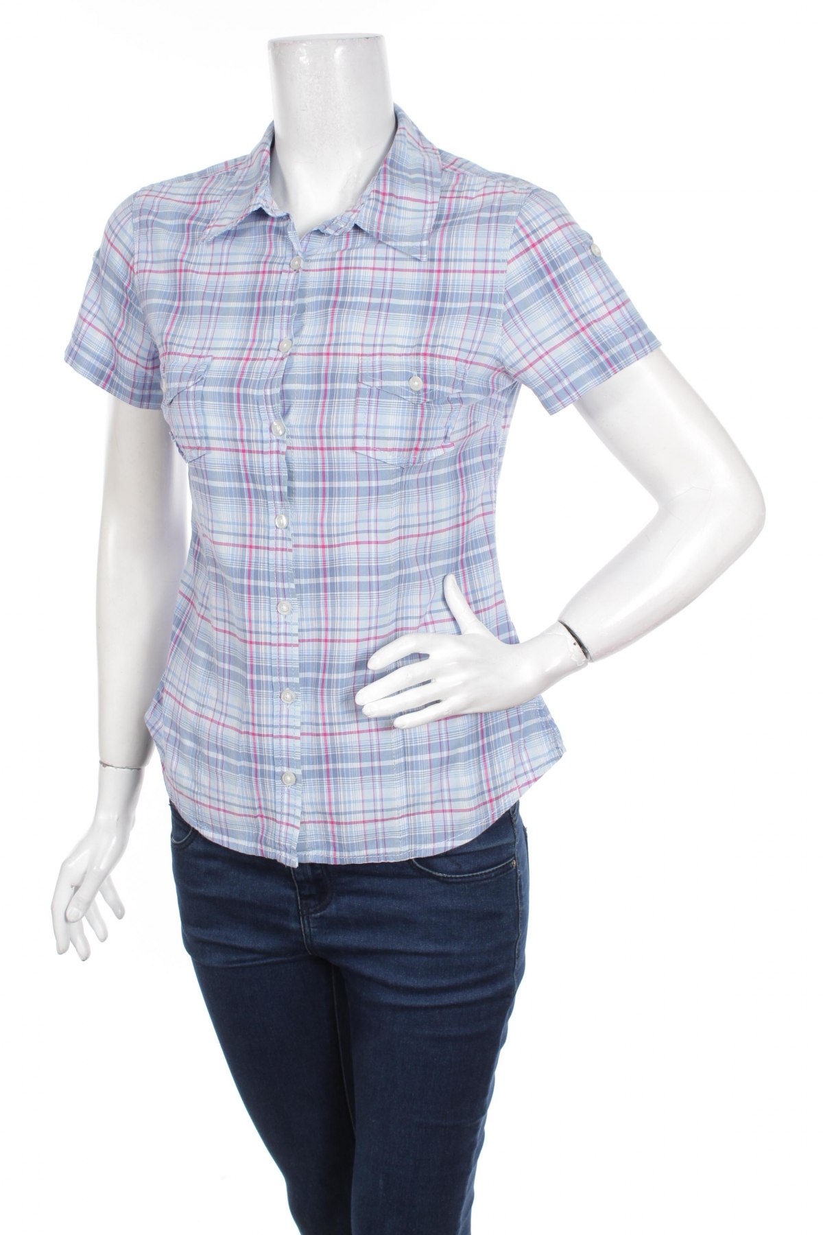 Γυναικείο πουκάμισο H&M L.o.g.g, Μέγεθος M, Χρώμα Μπλέ, Τιμή 10,82 €