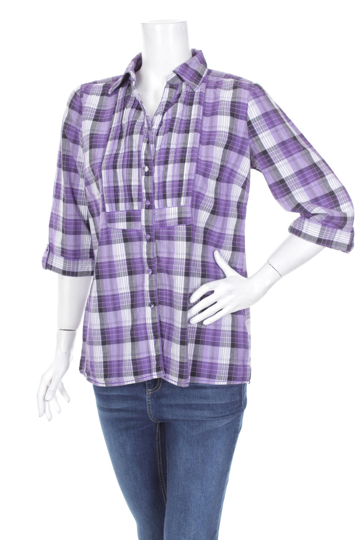 Γυναικείο πουκάμισο Lipo Lipo, Μέγεθος L, Χρώμα Βιολετί, Τιμή 15,46 €