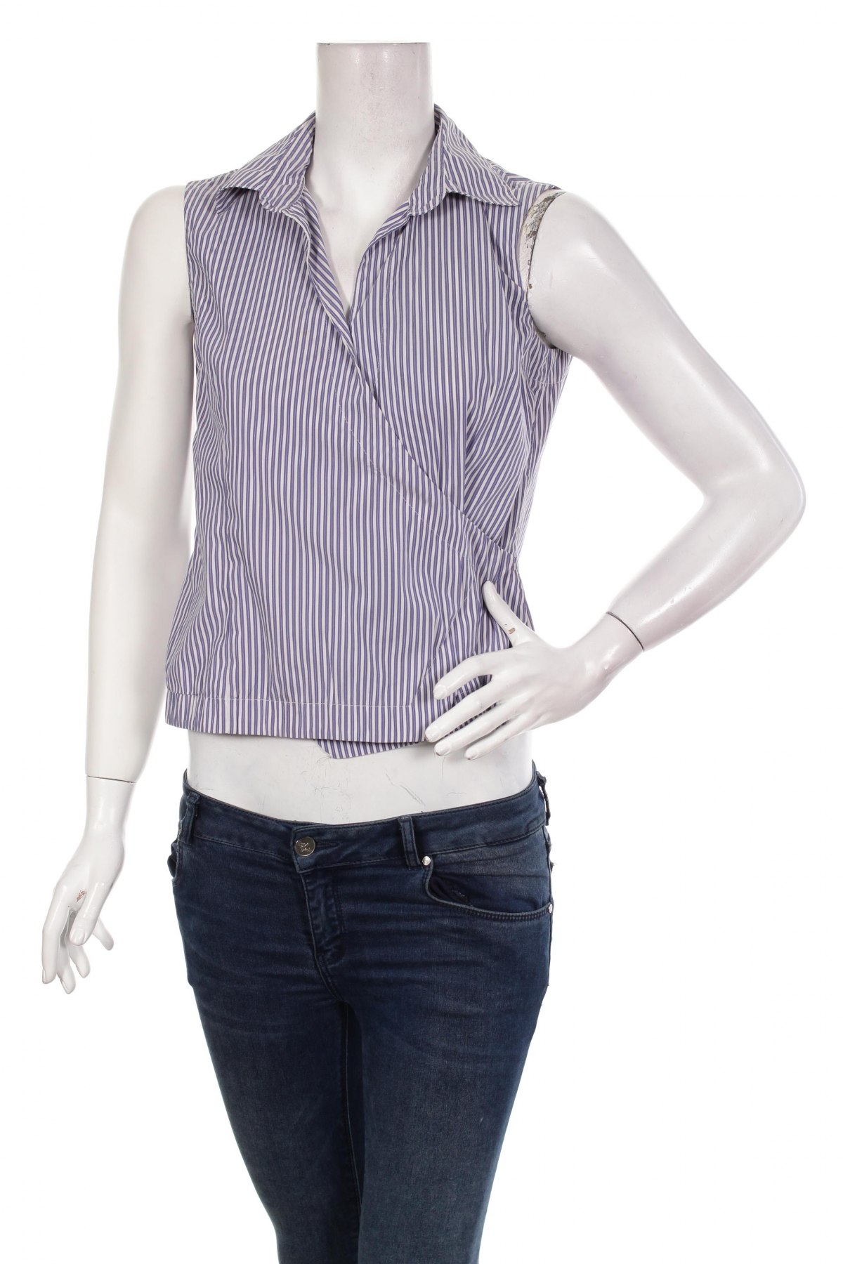Γυναικείο πουκάμισο Marco Visconti, Μέγεθος XS, Χρώμα Μπλέ, Τιμή 11,86 €