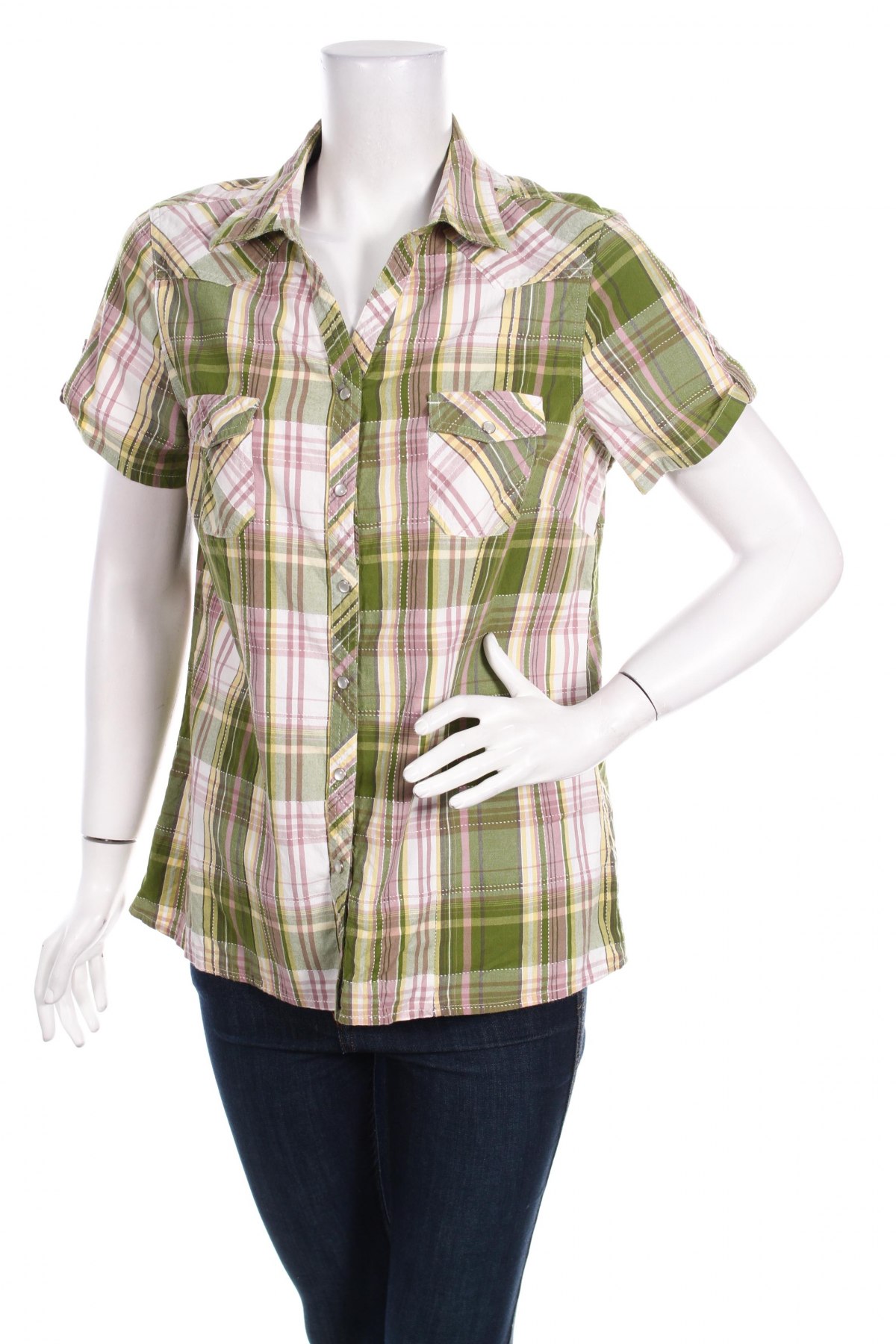 Γυναικείο πουκάμισο Michele Boyard, Μέγεθος L, Χρώμα Πολύχρωμο, Τιμή 11,75 €