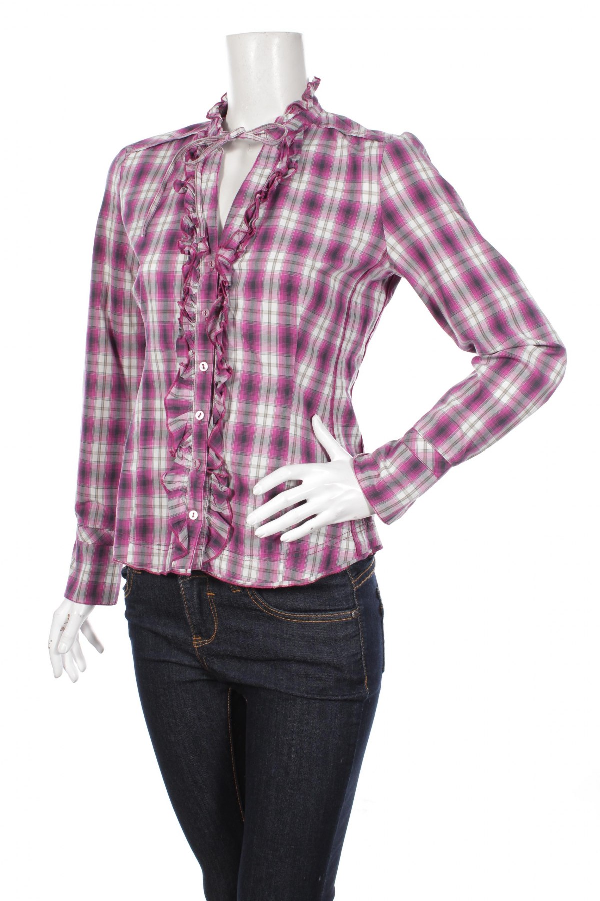 Γυναικείο πουκάμισο, Μέγεθος XS, Χρώμα Πολύχρωμο, Τιμή 15,46 €