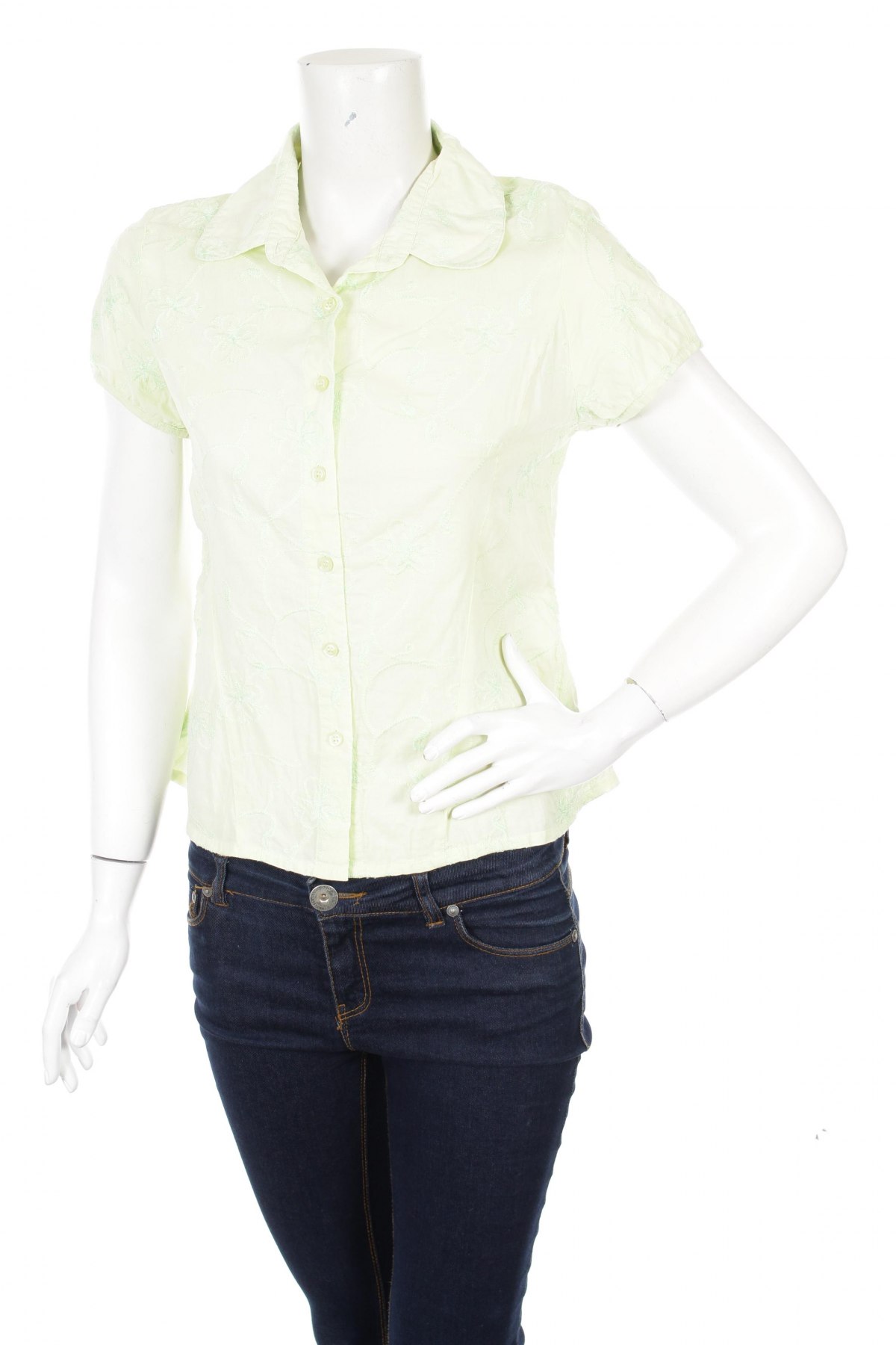 Γυναικείο πουκάμισο Milla, Μέγεθος M, Χρώμα Πράσινο, Τιμή 14,74 €