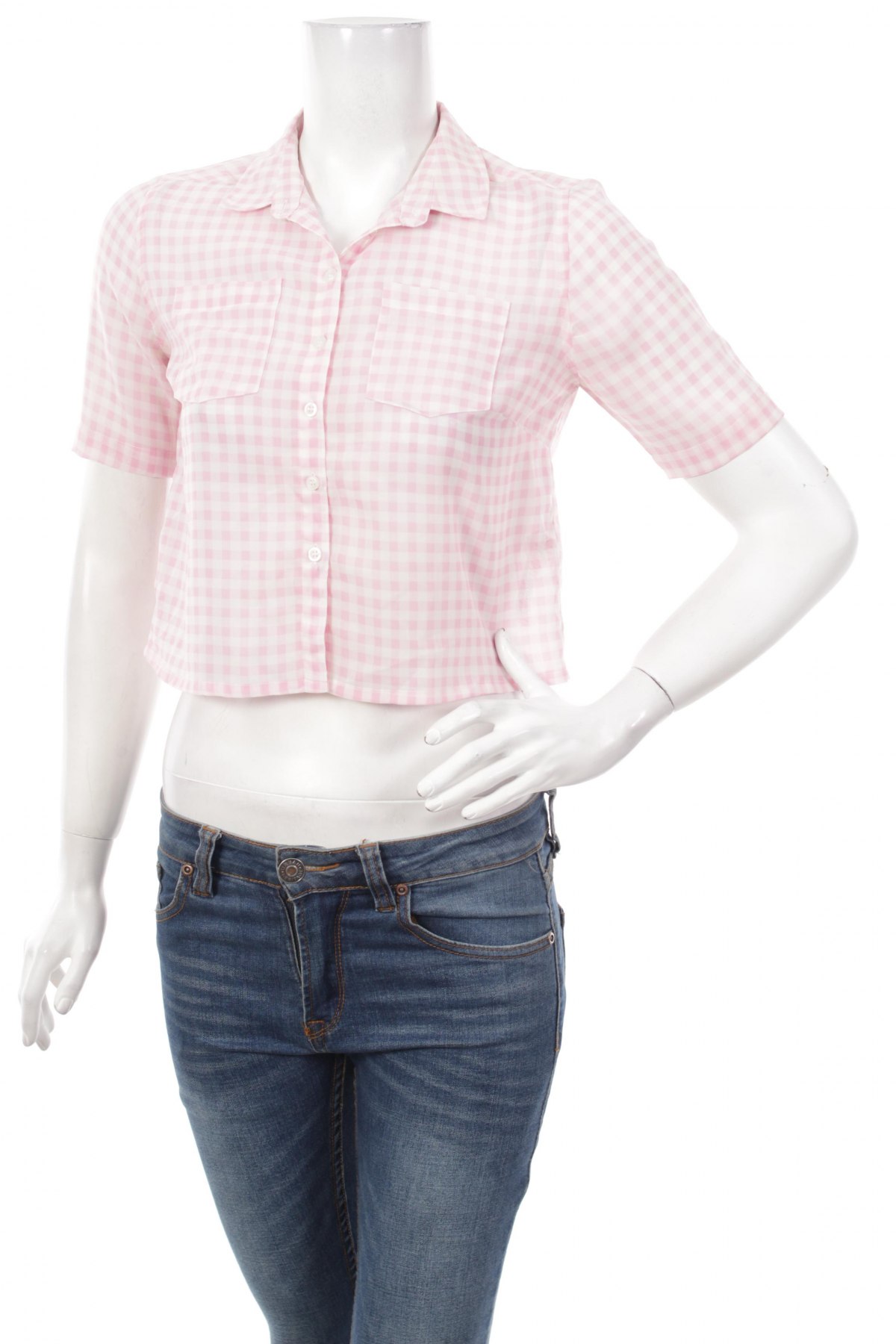 Γυναικείο πουκάμισο New Look, Μέγεθος M, Χρώμα Ρόζ , Τιμή 9,90 €