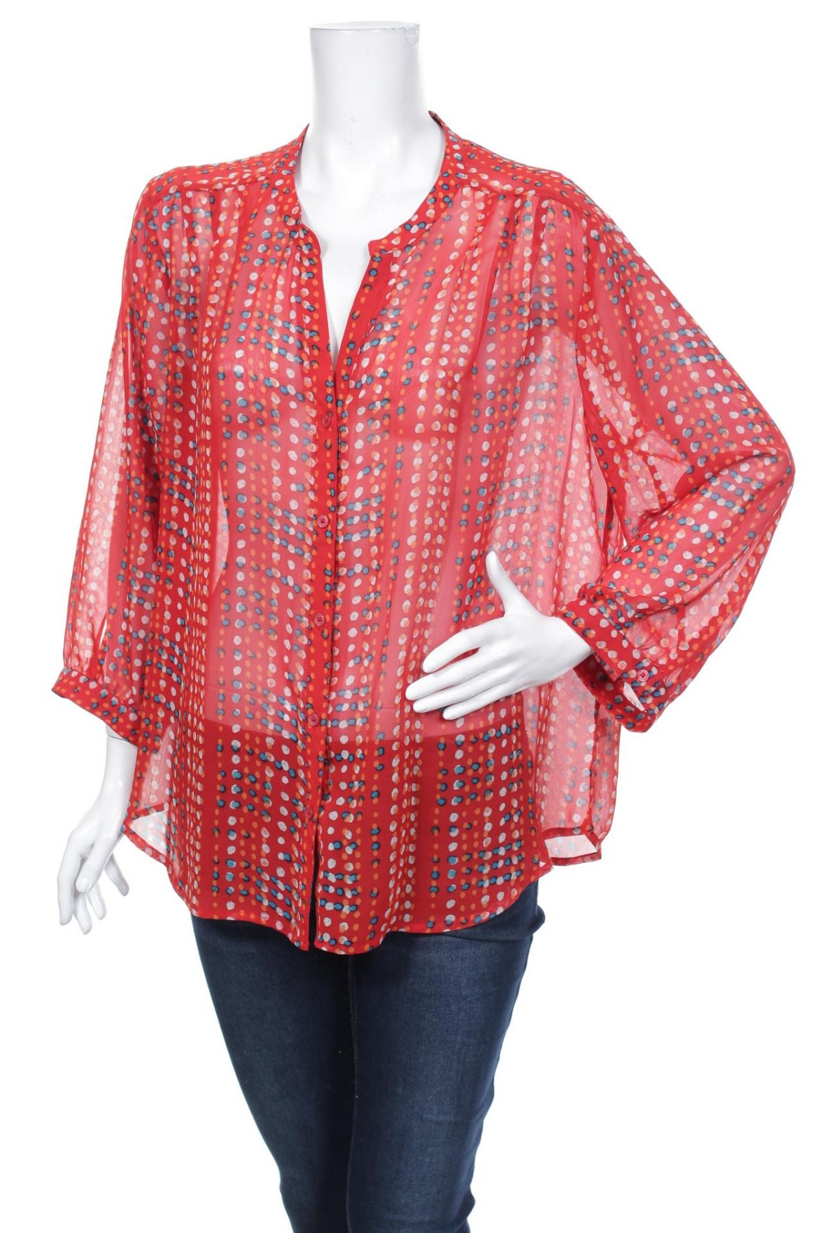 Γυναικείο πουκάμισο Old Navy, Μέγεθος XL, Χρώμα Πολύχρωμο, Τιμή 25,36 €