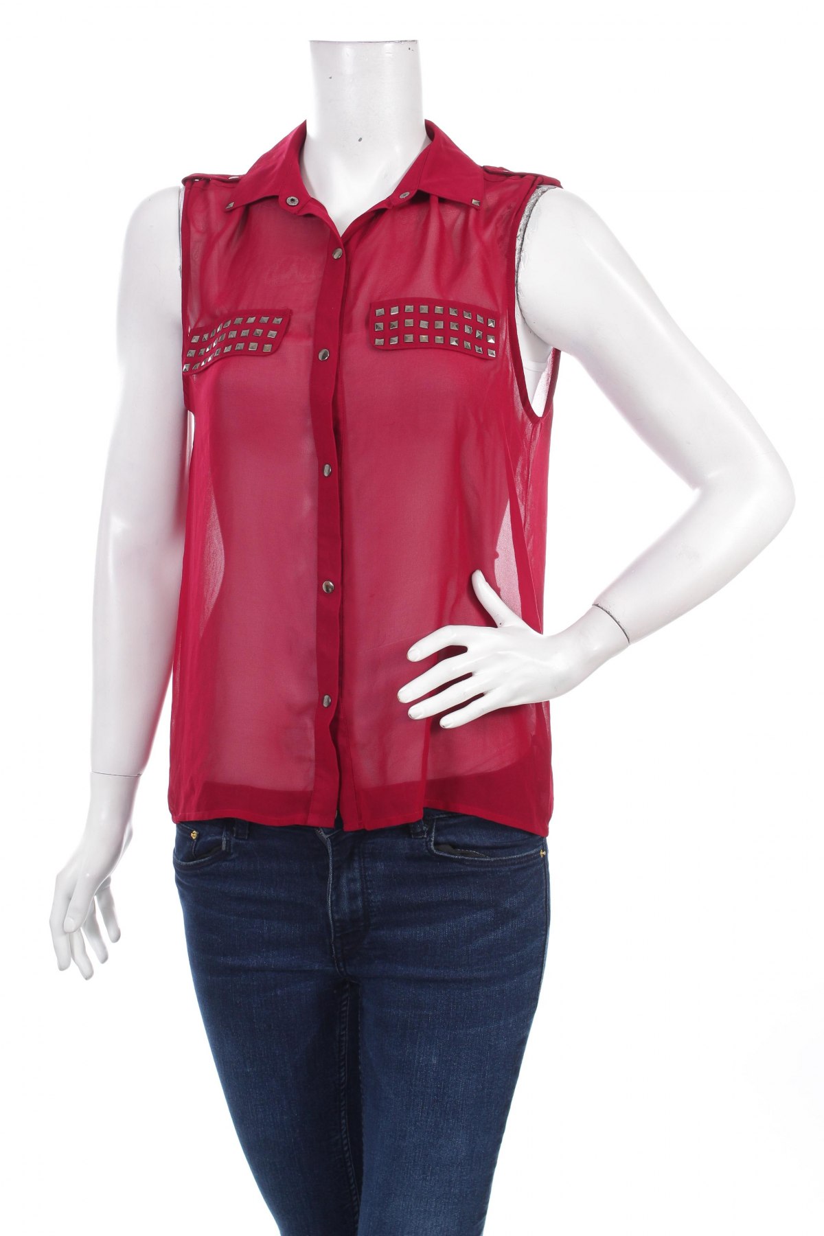 Γυναικείο πουκάμισο Outfitters Nation, Μέγεθος M, Χρώμα Ρόζ , Τιμή 13,92 €
