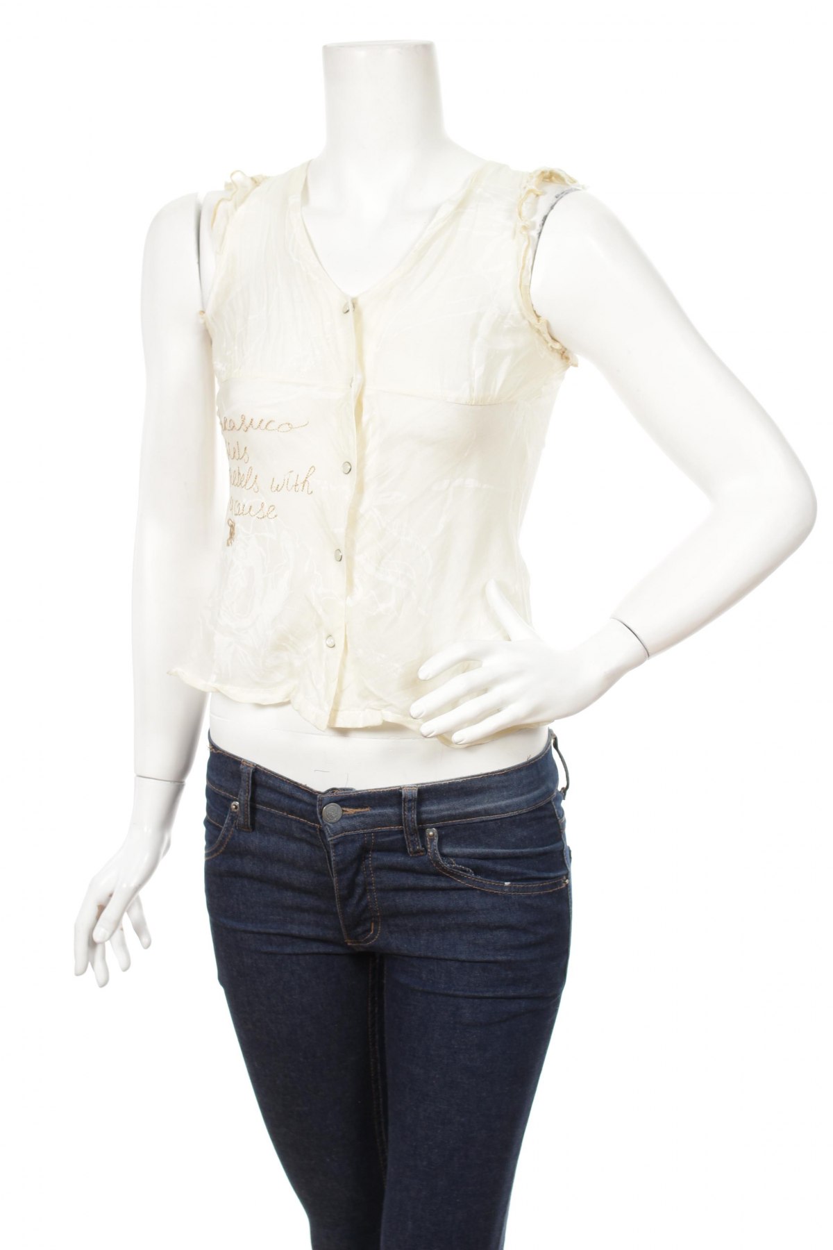 Γυναικείο πουκάμισο Parasuco, Μέγεθος XS, Χρώμα Λευκό, Τιμή 28,45 €