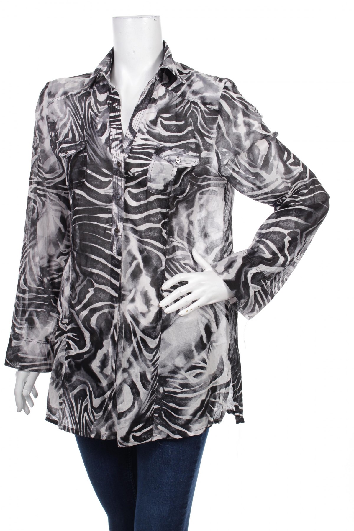 Γυναικείο πουκάμισο Public, Μέγεθος M, Χρώμα Πολύχρωμο, Τιμή 21,65 €