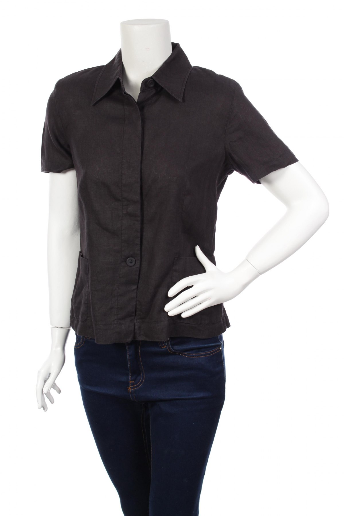 Γυναικείο πουκάμισο Savannah, Μέγεθος M, Χρώμα Μαύρο, Τιμή 14,95 €