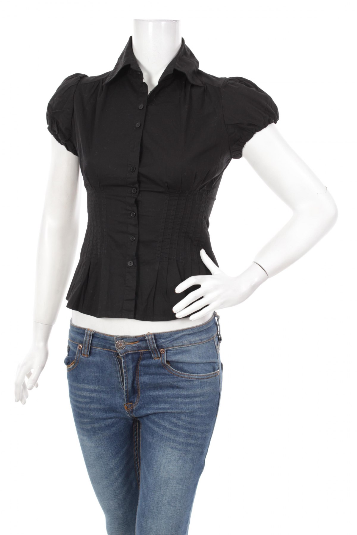 Γυναικείο πουκάμισο Seductions, Μέγεθος XS, Χρώμα Μαύρο, Τιμή 11,13 €