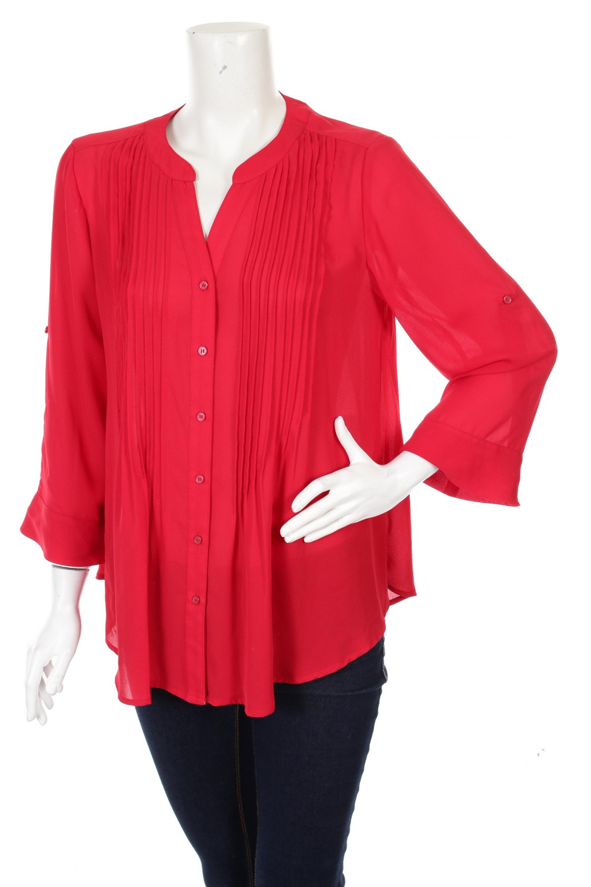 Γυναικείο πουκάμισο Style & Co, Μέγεθος M, Χρώμα Κόκκινο, Τιμή 24,23 €