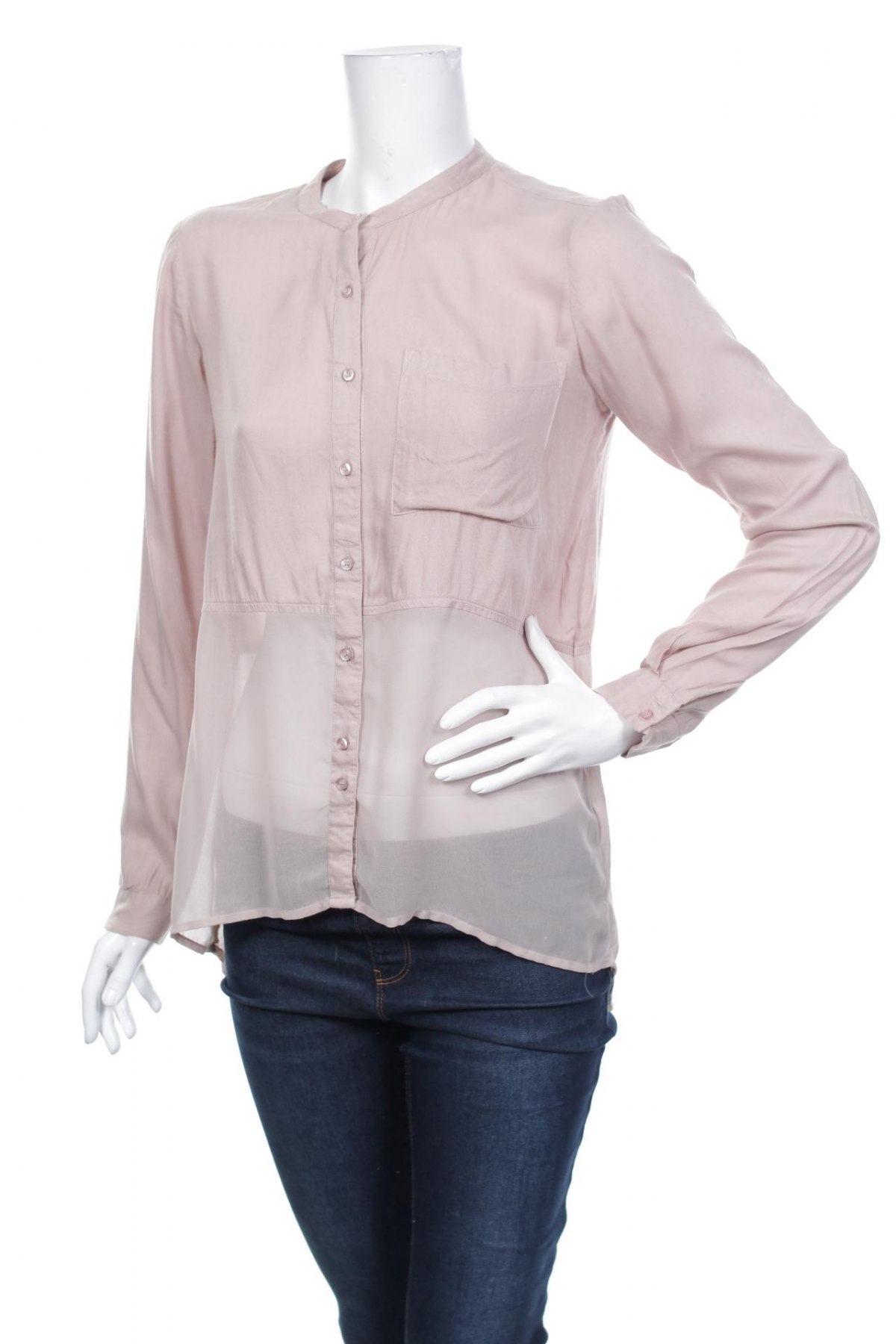 Γυναικείο πουκάμισο Tiffosi, Μέγεθος M, Χρώμα  Μπέζ, Τιμή 25,36 €