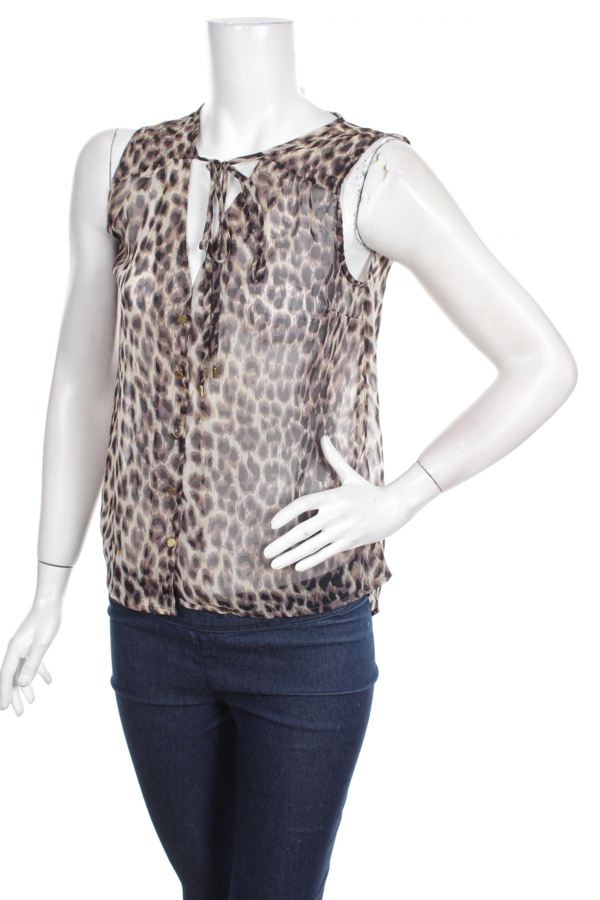 Γυναικείο πουκάμισο Vero Moda, Μέγεθος S, Χρώμα Πολύχρωμο, Τιμή 11,75 €