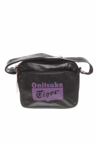 Τσάντα φορητού υπολογιστή Onitsuka Tiger, Χρώμα Μαύρο, Γνήσιο δέρμα, Τιμή 92,40 €