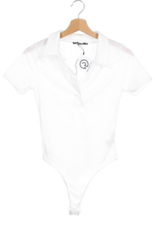 Дамска блуза - боди Missguided, Размер S, Цвят Бял, 96% полиестер, 4% еластан, Цена 29,90 лв.