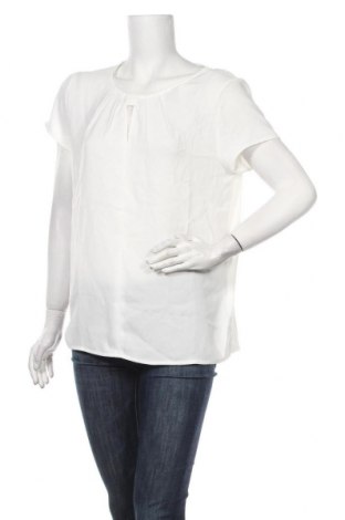 Bluzka damska Camaieu, Rozmiar XL, Kolor Biały, 93% wiskoza, 7% elastyna, Cena 95,35 zł