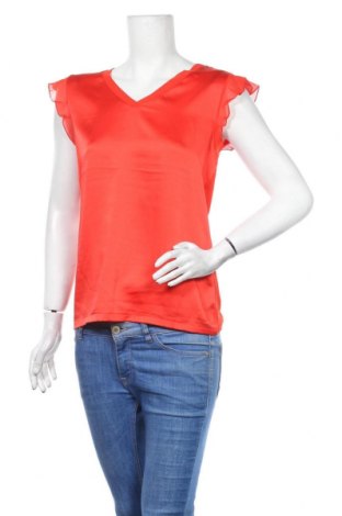 Дамска блуза Comma,, Размер S, Цвят Червен, 92% вискоза, 8% еластан, Цена 34,00 лв.