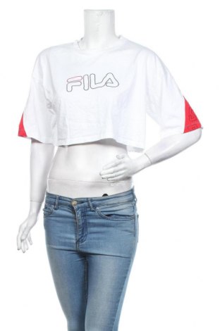 Bluză de femei FILA, Mărime M, Culoare Alb, Bumbac, Preț 92,84 Lei