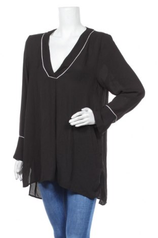 Дамска блуза H&M, Размер XL, Цвят Черен, Цена 11,70 лв.