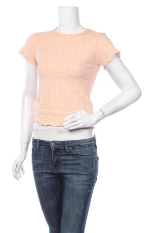 Дамска блуза Missguided, Размер S, Цвят Розов, 50% полиестер, 45% памук, 5% еластан, Цена 7,61 лв.