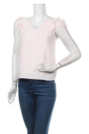 Дамска блуза Naf Naf, Размер M, Цвят Розов, 60% полиестер, 38% вискоза, 2% полиамид, Цена 36,57 лв.