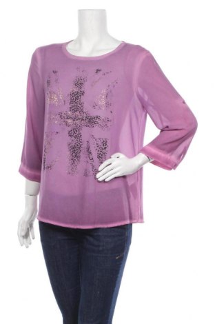 Damen Shirt S.Oliver, Größe L, Farbe Lila, Polyester, Preis 18,09 €