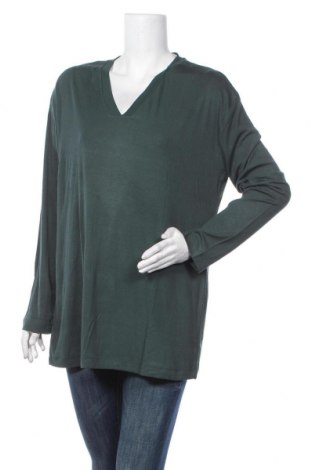 Дамска блуза Schiesser, Размер XL, Цвят Зелен, 90% модал, 10% еластан, Цена 31,15 лв.