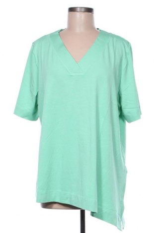 Дамска блуза Sheego, Размер XXL, Цвят Син, 48% памук, 48% модал, 4% еластан, Цена 44,85 лв.