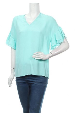 Damen Shirt TWINSET, Größe XL, Farbe Blau, 66% Viskose, 34% Seide, Preis 59,10 €