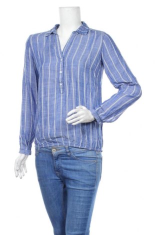 Damen Shirt Tom Tailor, Größe S, Farbe Blau, Viskose, Preis 27,14 €