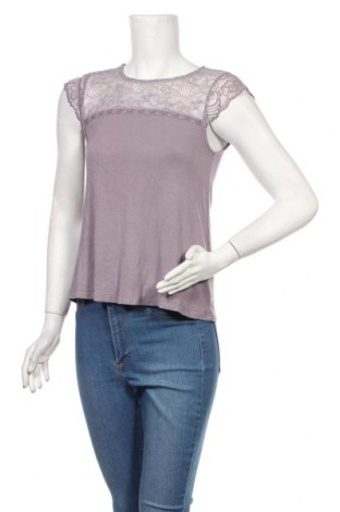 Γυναικεία μπλούζα Vero Moda, Μέγεθος XS, Χρώμα Βιολετί, 78% βισκόζη, 19% πολυαμίδη, 3% ελαστάνη, Τιμή 18,84 €
