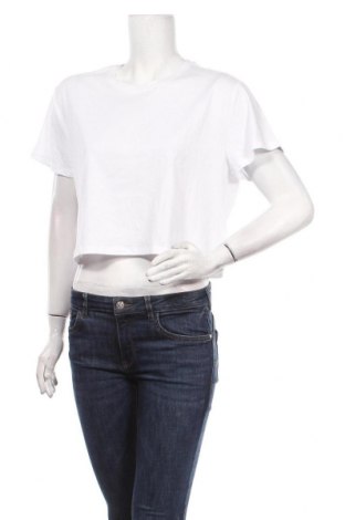 Дамска блуза Versace Jeans, Размер L, Цвят Бял, Памук, Цена 181,77 лв.