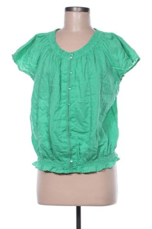 Дамска блуза Vila, Размер XL, Цвят Зелен, Памук, Цена 30,45 лв.