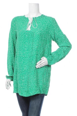 Дамска блуза Zara, Размер L, Цвят Зелен, Цена 27,30 лв.