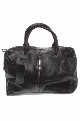 Γυναικεία τσάντα Aridza Bross, Χρώμα Μαύρο, Γνήσιο δέρμα, Τιμή 197,35 €