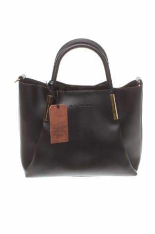 Γυναικεία τσάντα Beverly Hills Polo Club, Χρώμα Μαύρο, Δερματίνη, Τιμή 38,56 €