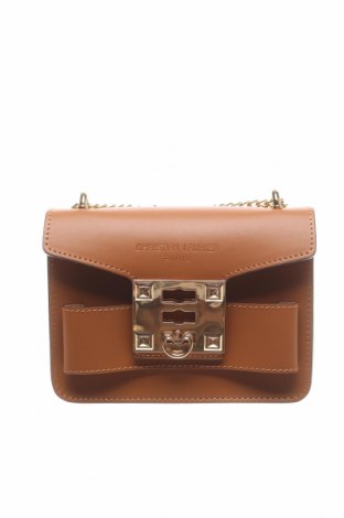 Дамска чанта Christian Laurier, Цвят Кафяв, Естествена кожа, Цена 252,85 лв.