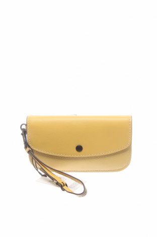 Γυναικεία τσάντα Coach, Χρώμα Κίτρινο, Γνήσιο δέρμα, Τιμή 197,35 €