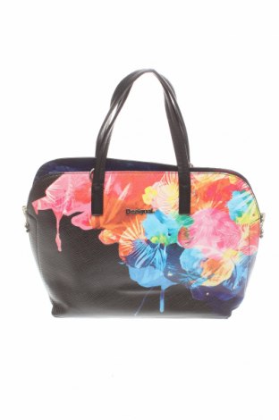 Дамска чанта Desigual, Цвят Многоцветен, Еко кожа, Цена 135,85 лв.
