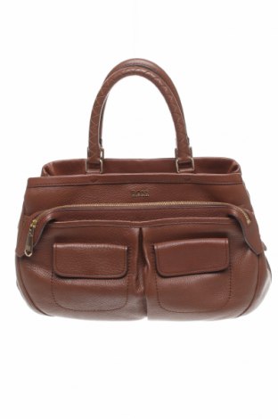 Дамска чанта Hugo Boss, Цвят Кафяв, Естествена кожа, Цена 318,00 лв.
