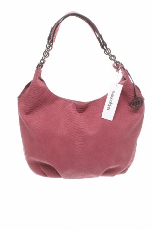 Γυναικεία τσάντα Manoukian, Χρώμα Βιολετί, Δερματίνη, Τιμή 76,73 €