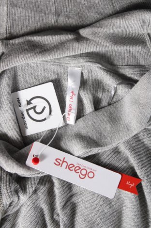 Дамска жилетка Sheego, Размер XXL, Цвят Сив, Цена 43,60 лв.