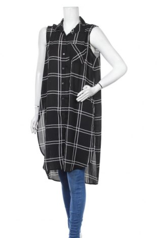 Γυναικείο πουκάμισο Amisu, Μέγεθος L, Χρώμα Μαύρο, Πολυεστέρας, Τιμή 14,85 €