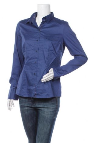 Damska koszula Esmara, Rozmiar XL, Kolor Niebieski, 97% bawełna, 3% elastyna, Cena 70,69 zł