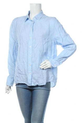 Dámská košile  Gant, Velikost XL, Barva Modrá, Len, Cena  733,00 Kč