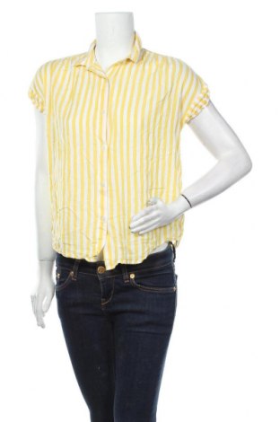 Damska koszula Gap, Rozmiar XS, Kolor Żółty, 55% bawełna, 45% wiskoza, Cena 76,77 zł