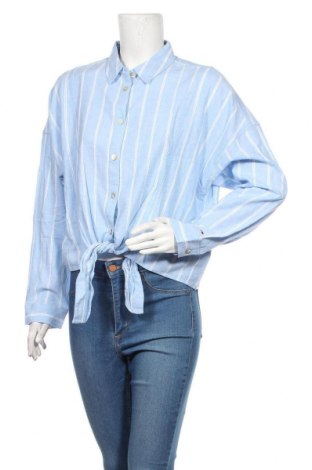 Dámská košile  Tommy Hilfiger, Velikost XL, Barva Modrá, 55% len, 45% viskóza, Cena  1 999,00 Kč