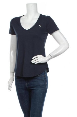 Dámské tričko Abercrombie & Fitch, Velikost S, Barva Modrá, Bavlna, Cena  650,00 Kč